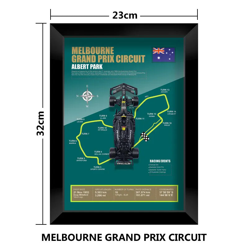 F1 Proframe Wall Art - High-Quality Racing Track Prints for Motorsport Enthusiasts