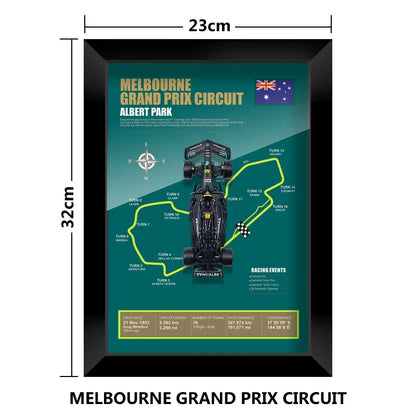 F1 Proframe Wall Art - High-Quality Racing Track Prints for Motorsport Enthusiasts